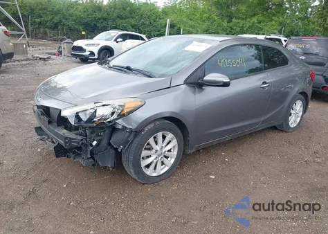 2014 Kia Forte Koup Ex из США, поврежденный, VIN KNAFX6A81E5160859